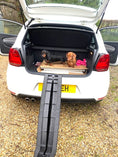 Load image into Gallery viewer, Sausage Dog Box, Dachshund Folding Car Ramp for Dachshund Sausage Dog
