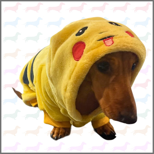 Sausage Dog Box Yellow Oneise Outfit/Costume