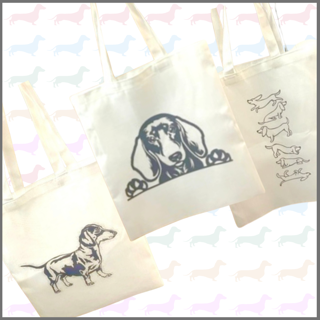 Sausage Dog Box Tote Bag