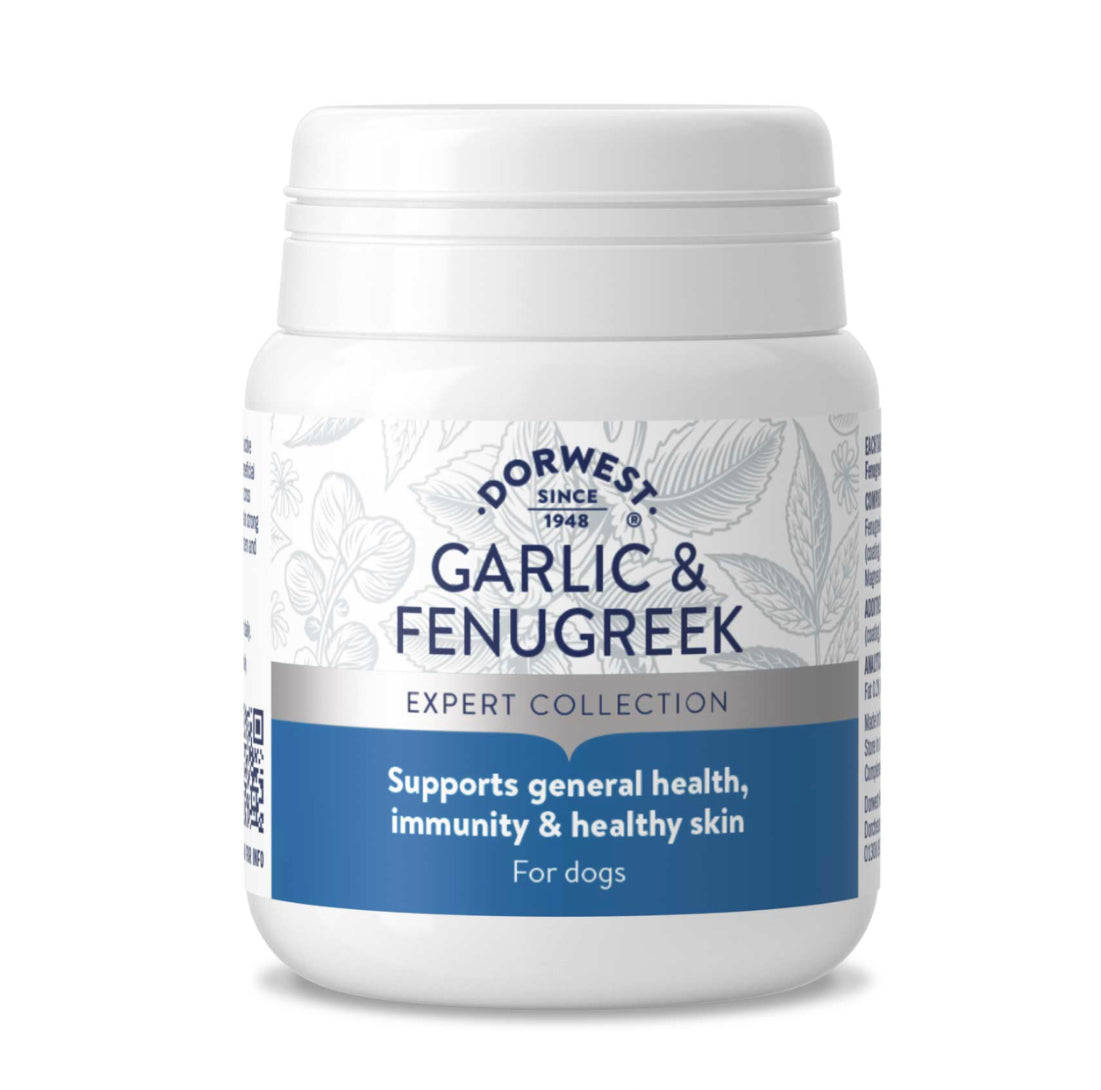 Dorwest Garlic & Fenugreek Immunity Tablets Supplements For Dogs