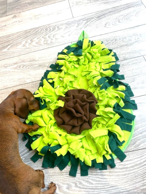 Sausage Dog Box Large Avocado Snuffle Mat