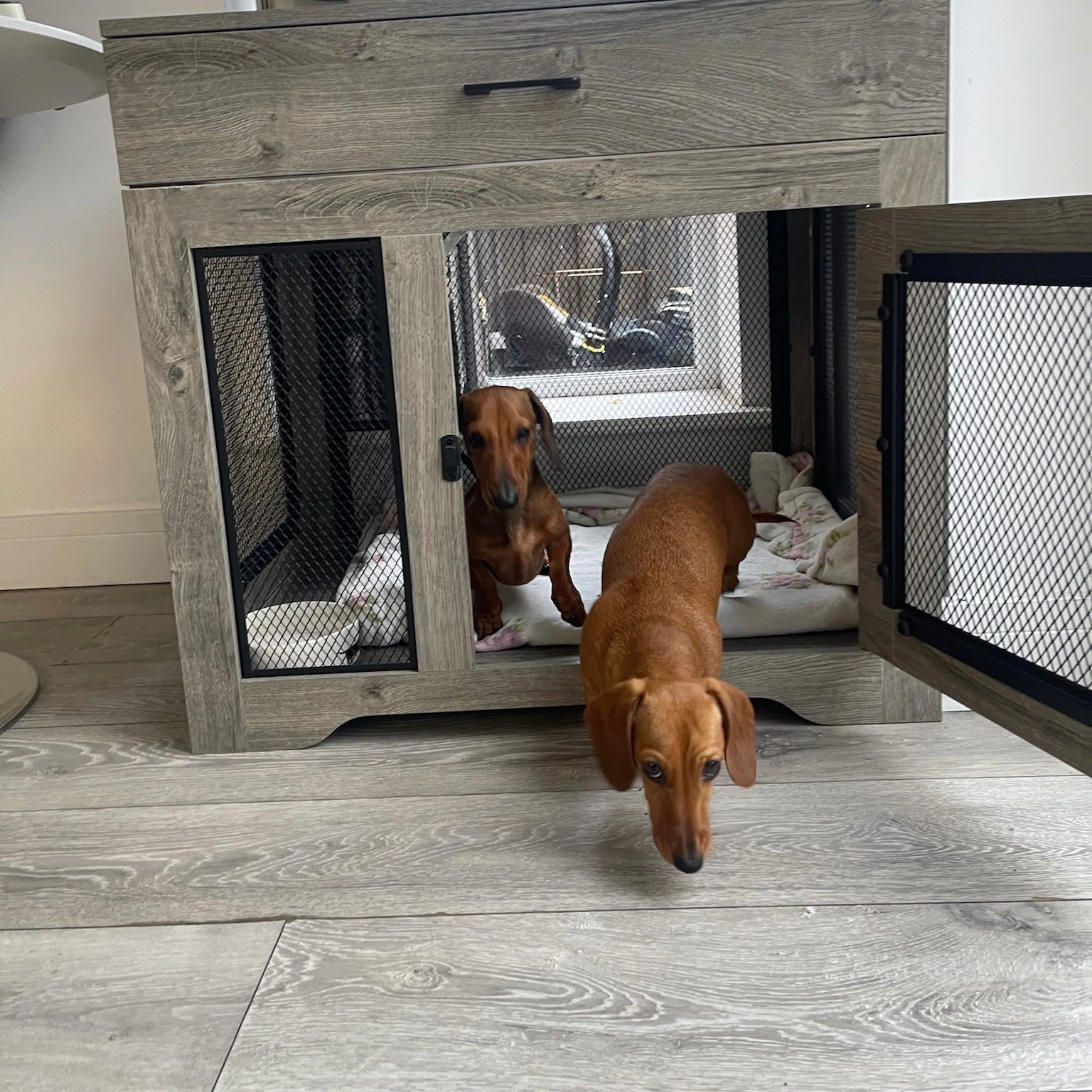 Sausage Dog Box Dachshund Crate Cage / Bed