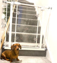 Load image into Gallery viewer, Sausage Dog Box Modern Safety Gate

