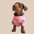 Load image into Gallery viewer, Pink Dachshund Christmas Second Skin Tee - ‘Dashin’ Through The Dough’
