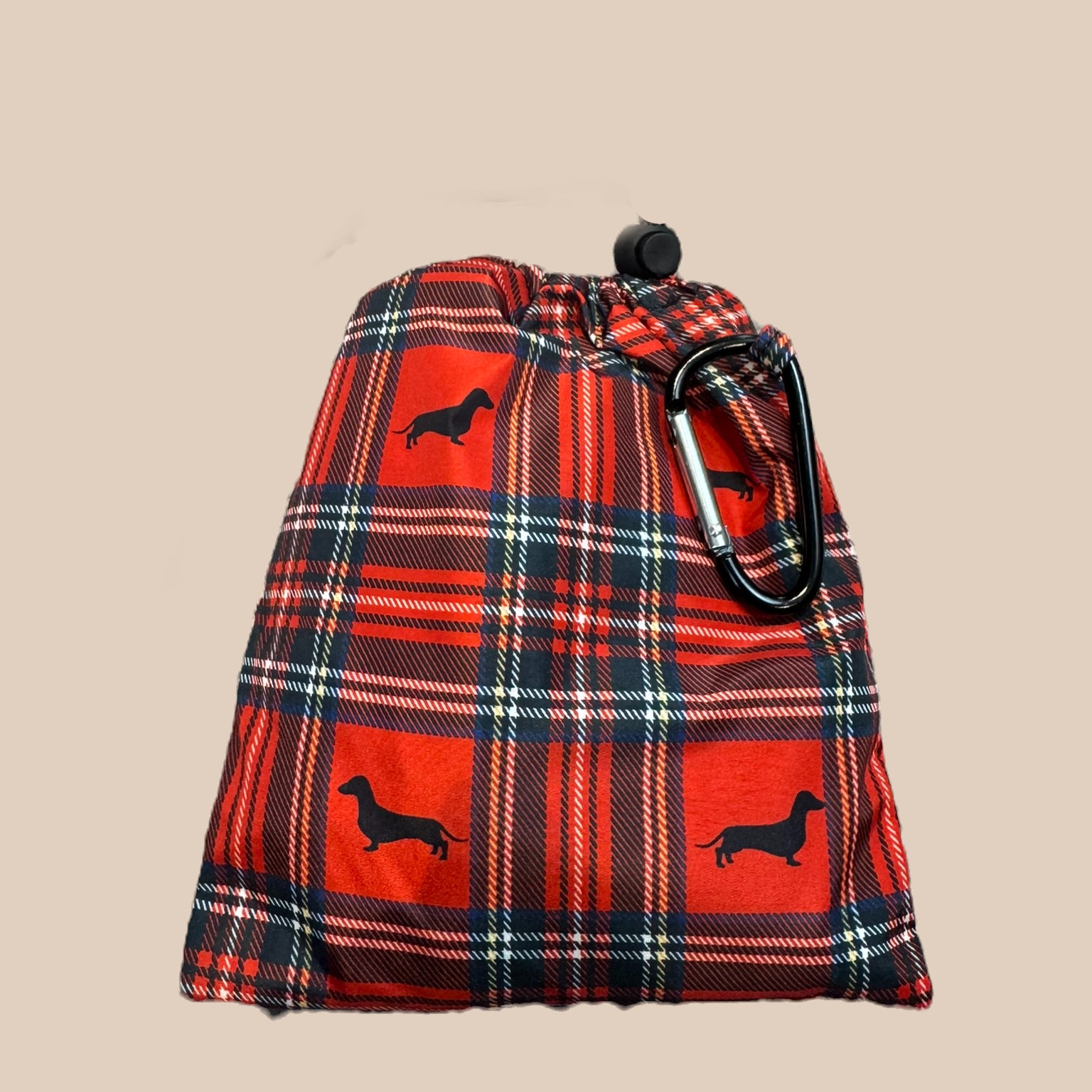 Tart'n Up 'Dach-A-Mac' Dachshund Rain Mac In Bag Sausage Dog Box Folda