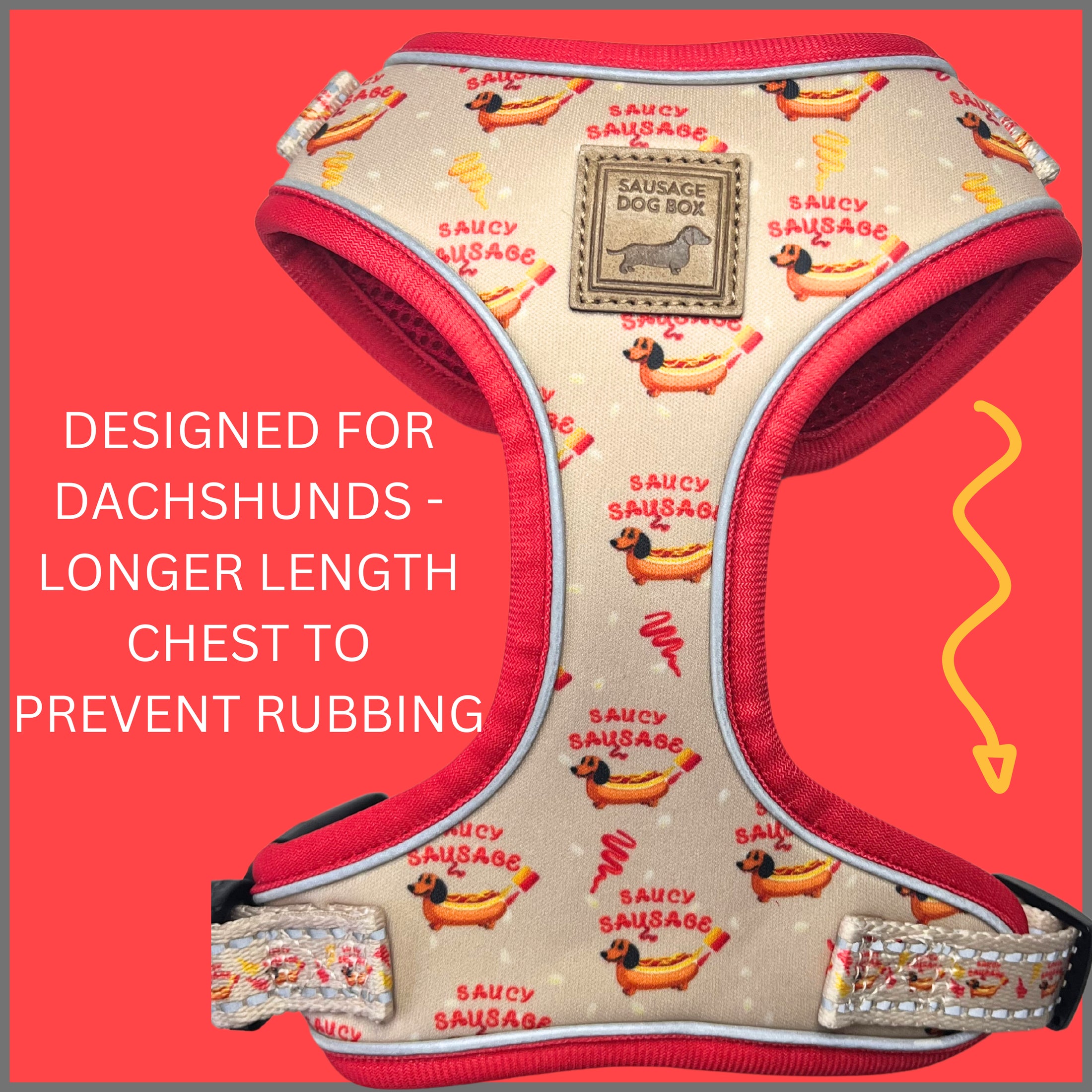 Adjustable Harness - Saucy Sausage