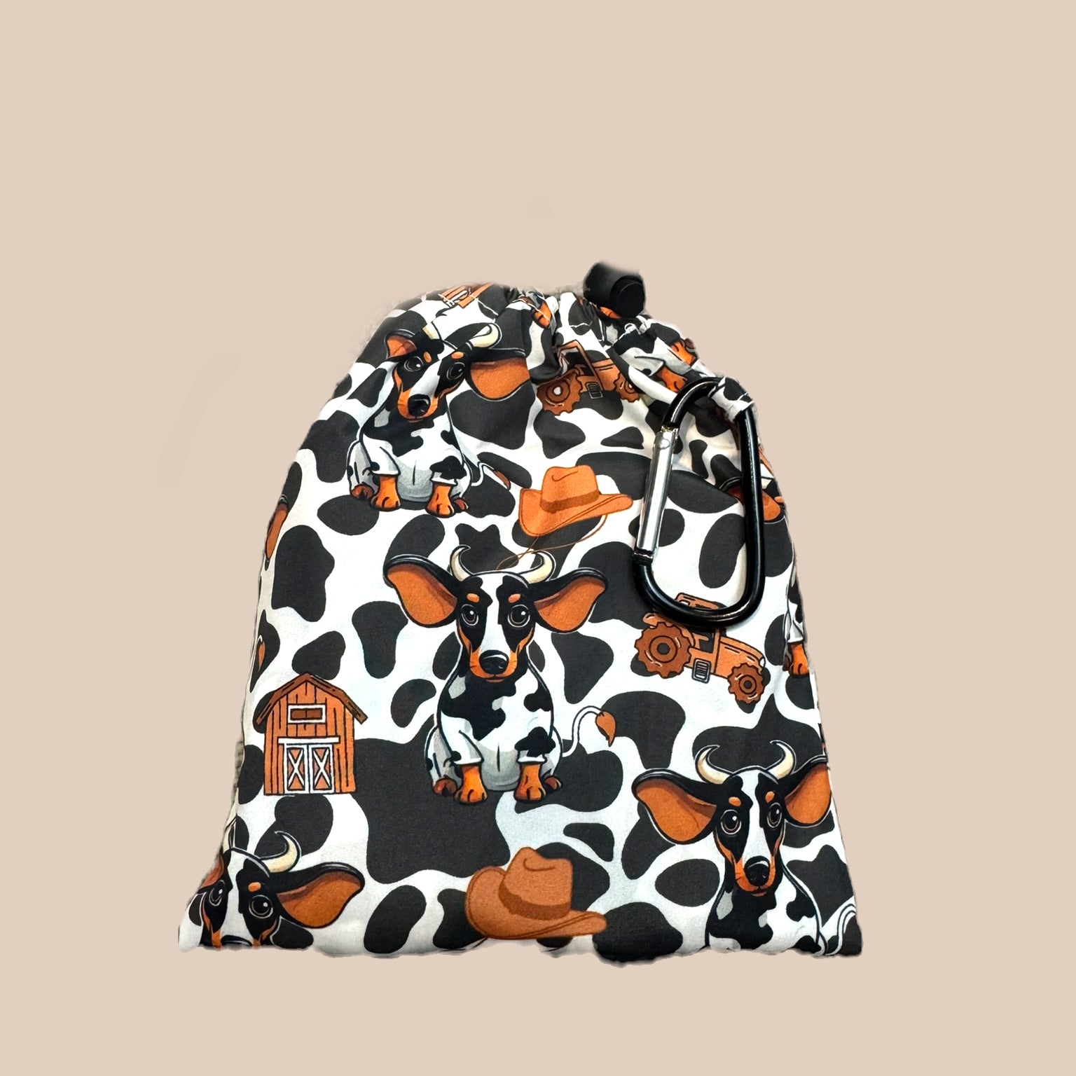 Howdy Cowboy 'Dach-A-Mac' Dachshund Rain Mac In Bag Sausage Dog Box Coat