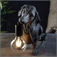 Load image into Gallery viewer, Dachshund Sculpture Table Lamp Light
