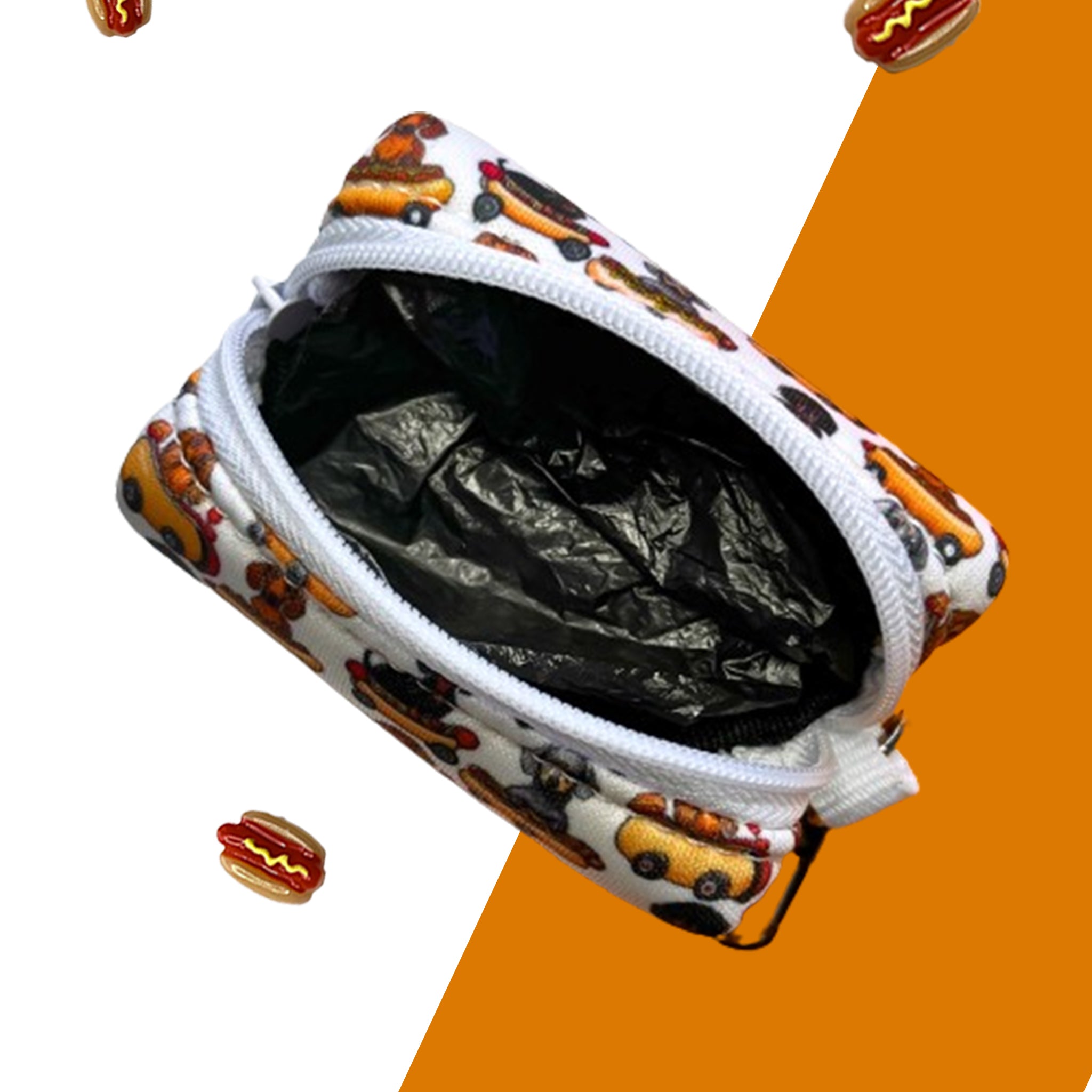 Poop Bag Holder - Weiner On Wheels