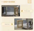 Load image into Gallery viewer, Sausage Dog Box Dachshund Crate Cage / Bed
