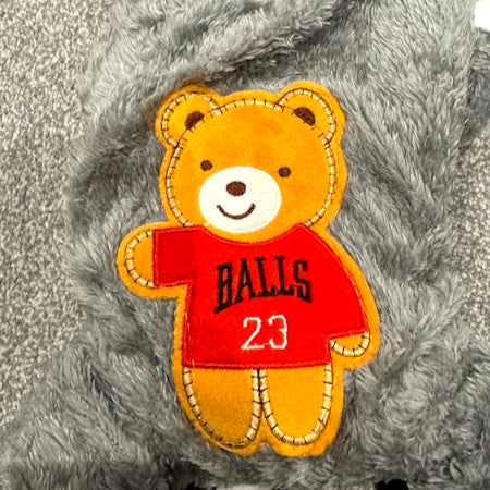 Double Fleece Dachshund Outfit - 'Jordans' BALLS 23 | Sausage Dog Box