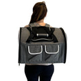 Load image into Gallery viewer, Sausage Dog Box Adventure Dachshund Backpack Carrier Airline Approved Holdall
