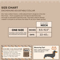 Load image into Gallery viewer, Sausage Society Dachshund Collar | Adjustable One Size
