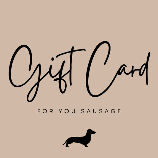Dachshund Gift Card | Sausage Dog Box E-Gift Voucher
