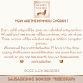 Load image into Gallery viewer, Sausage Dog Box 30K Prize Draw | £300 in Prizes
