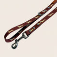 Load image into Gallery viewer, DoxieFlex Biothane waterproof dachshund lead with durable hardware.
