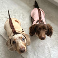 Load image into Gallery viewer, Strawberry Truffle DoxieDri Sausage Dog Harness Jumper
