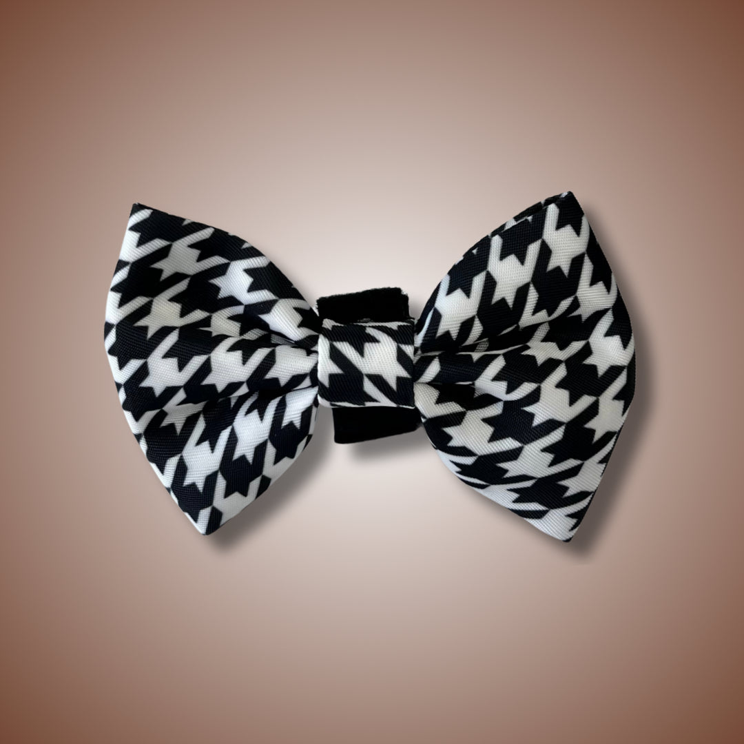 Houndstooth Bow Tie