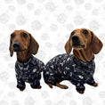 Load image into Gallery viewer, Matching Family Halloween Dachshund Print Pj’s | Twilight Doxie
