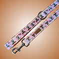 Load image into Gallery viewer, Pink Cow Dachshund Dog Lead / Leash
