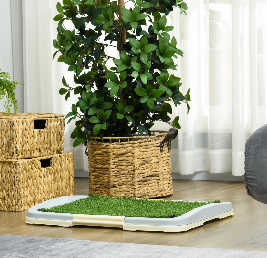Sausage Dog Box Puppy Toilet Training Pee Grass Pad