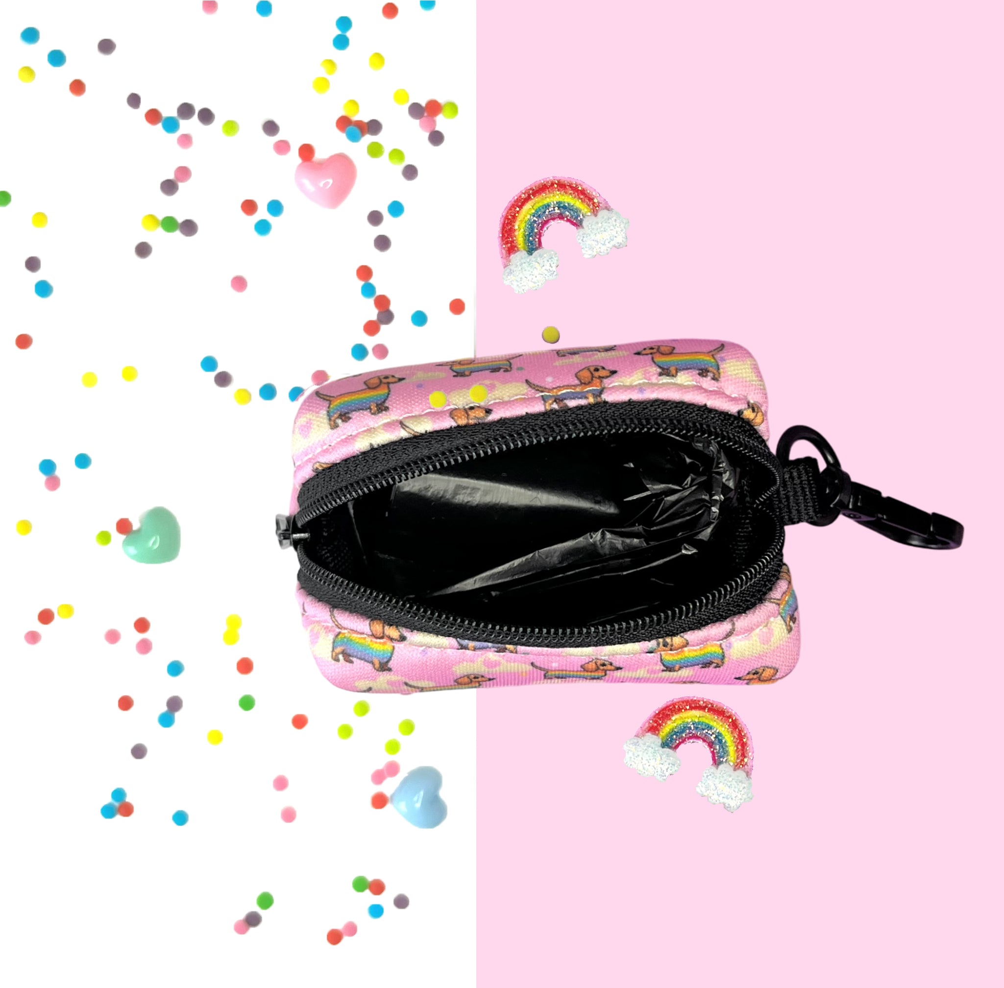 Poop Bag Holder - Chasing Rainbows