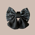 Load image into Gallery viewer, Black Twilight Doxie Sailor Bow for Dogs
