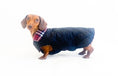 Load image into Gallery viewer, Dachshund Coat Reversible Plaid Red Sausage Dog Jacket
