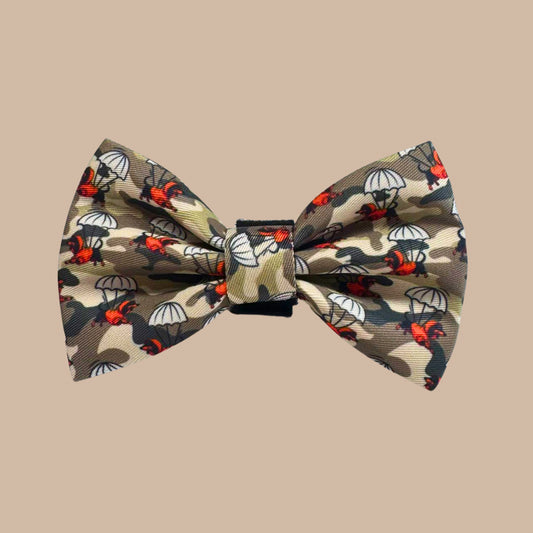 Action-Dax  Sausage Dog Dachshund Bow Tie