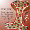 Load image into Gallery viewer, Shroom Dog Anti-Rub Sausage Dog Harness
