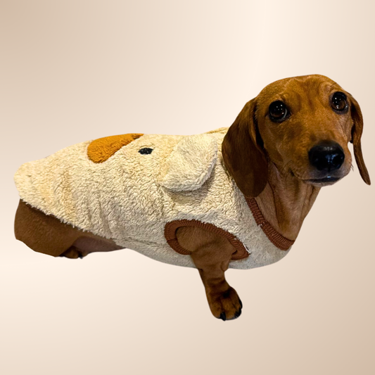 ’Beary Cute’ Dachshund Fleece PJ's | Sausage Dog Box
