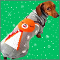 Load image into Gallery viewer, Sausage Dog Box Dachshund Reindeer Christmas Jumper

