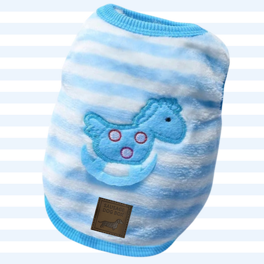 ‘Rock A Bye’ Sausage Dog Box Puppy Pj Jumper