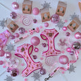 Load image into Gallery viewer, ‘Dashin’ Through The Dough’ Gingerbread Anti-Rub Dachshund Christmas Harness
