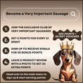 Load image into Gallery viewer, Pink Sophisticated Sausage Dachshund Poop Bag Holder
