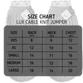 Load image into Gallery viewer, Cloud Blue Luxury Cable Knit Dachshund Jumper
