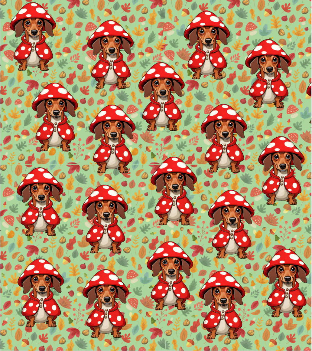 Shroom Dog Anti-Rub Sausage Dog Harness