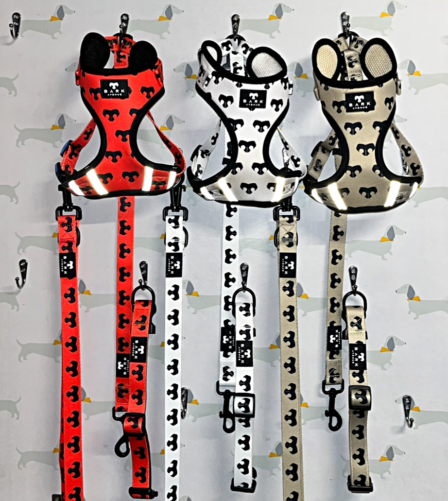 BARK AVENUE Adjustable Harness - 3 colours