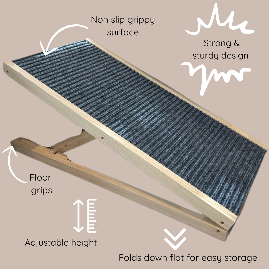 Sausage Dog Box Standard Dachshund Ramp - Adjustable