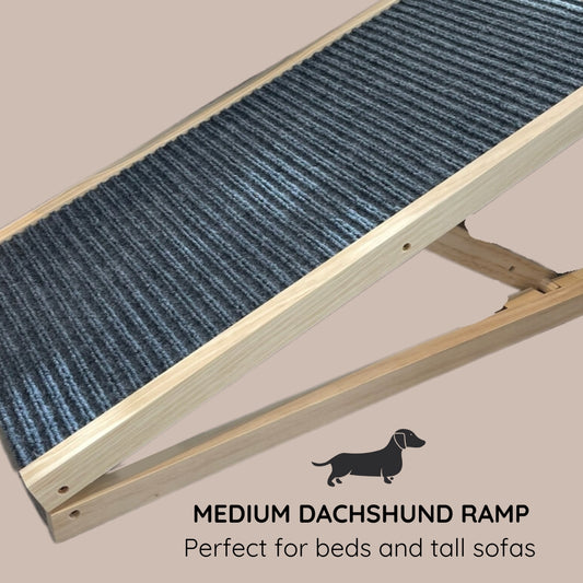 Sausage Dog Box Dachshund Adjustable Ramp - Medium