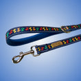Load image into Gallery viewer, Navy Balloon Dog Dachshund Lead
