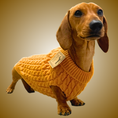 Load image into Gallery viewer, Honey Pie Luxury Cable Knit Dachshund Jumper - Sausage Dog Box
