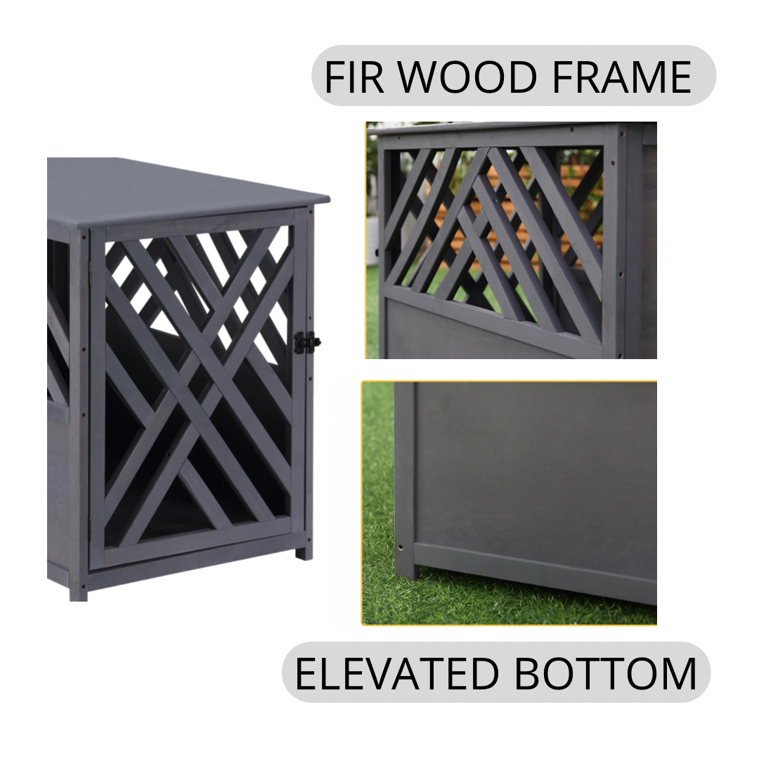 Sausage Dog Box Wooden Dog Crate/Cage