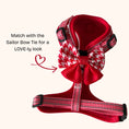Load image into Gallery viewer, Red Houndstooth DoxieLite Dachshund Harness

