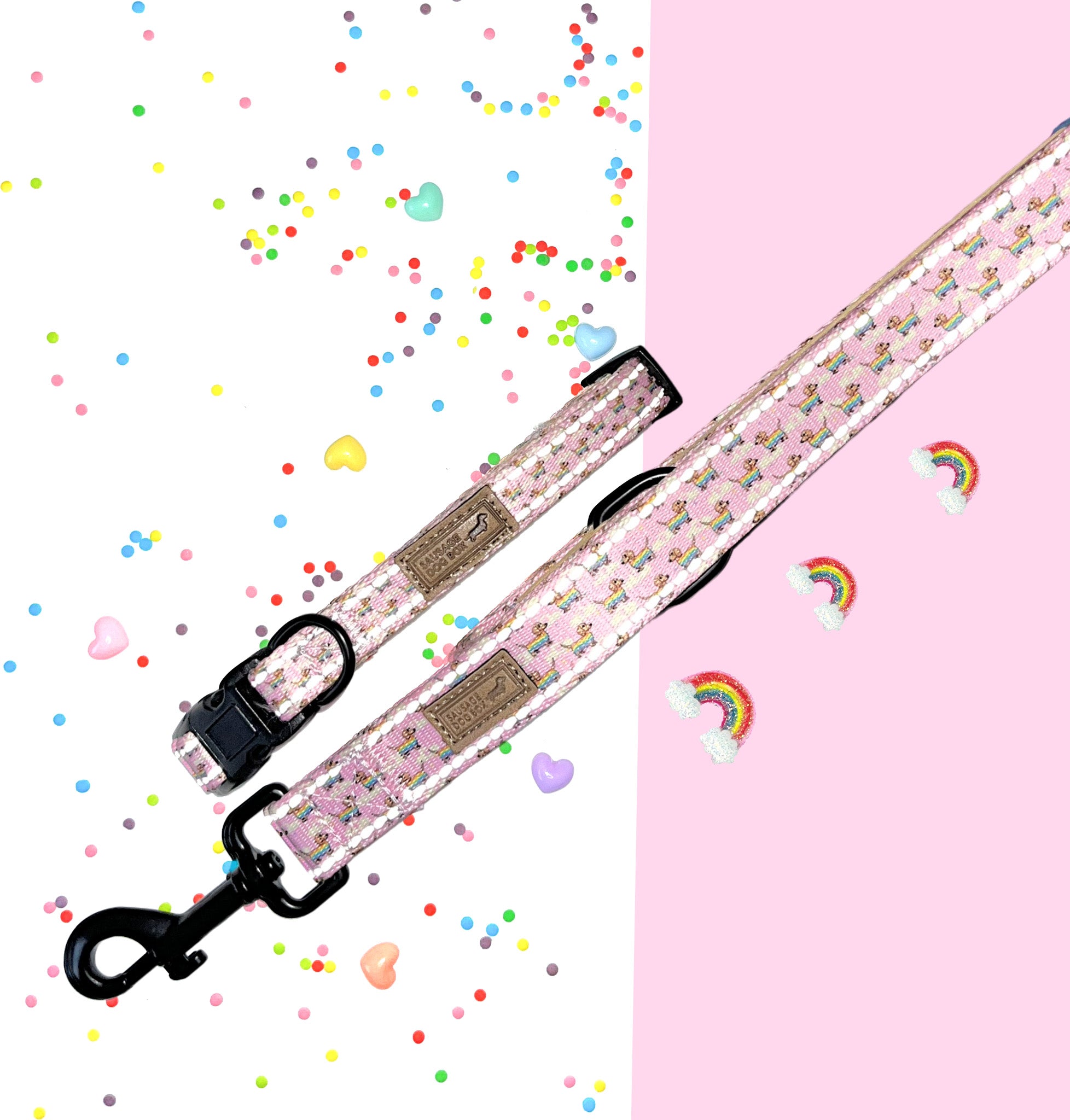 Adjustable Collar - Chasing Rainbows