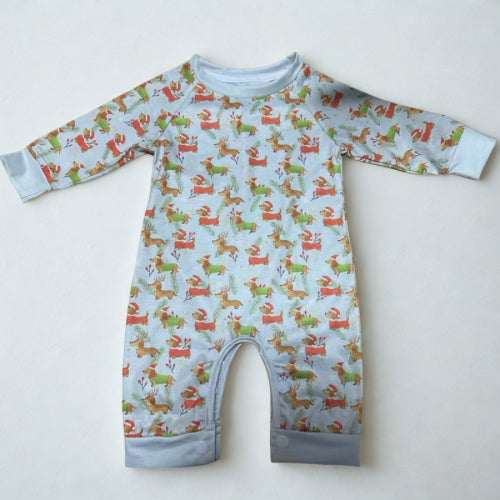 Christmas Matching Family Dachshund Print Pj’s