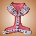 Load image into Gallery viewer, Howdy Cowgirl Pink Cow Dachshund Dog Harness AntiRub & Adjustable
