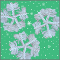 Load image into Gallery viewer, Sausage Dog Box Christmas ‘Snow Flurry’ Rope Toy
