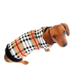 Load image into Gallery viewer, Sausage Dog Box Dachshund Chequered Jumper
