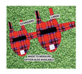 Load image into Gallery viewer, Sausage Dog Box Designer Fleece Waterproof 'Tartan' Dachshund Coat

